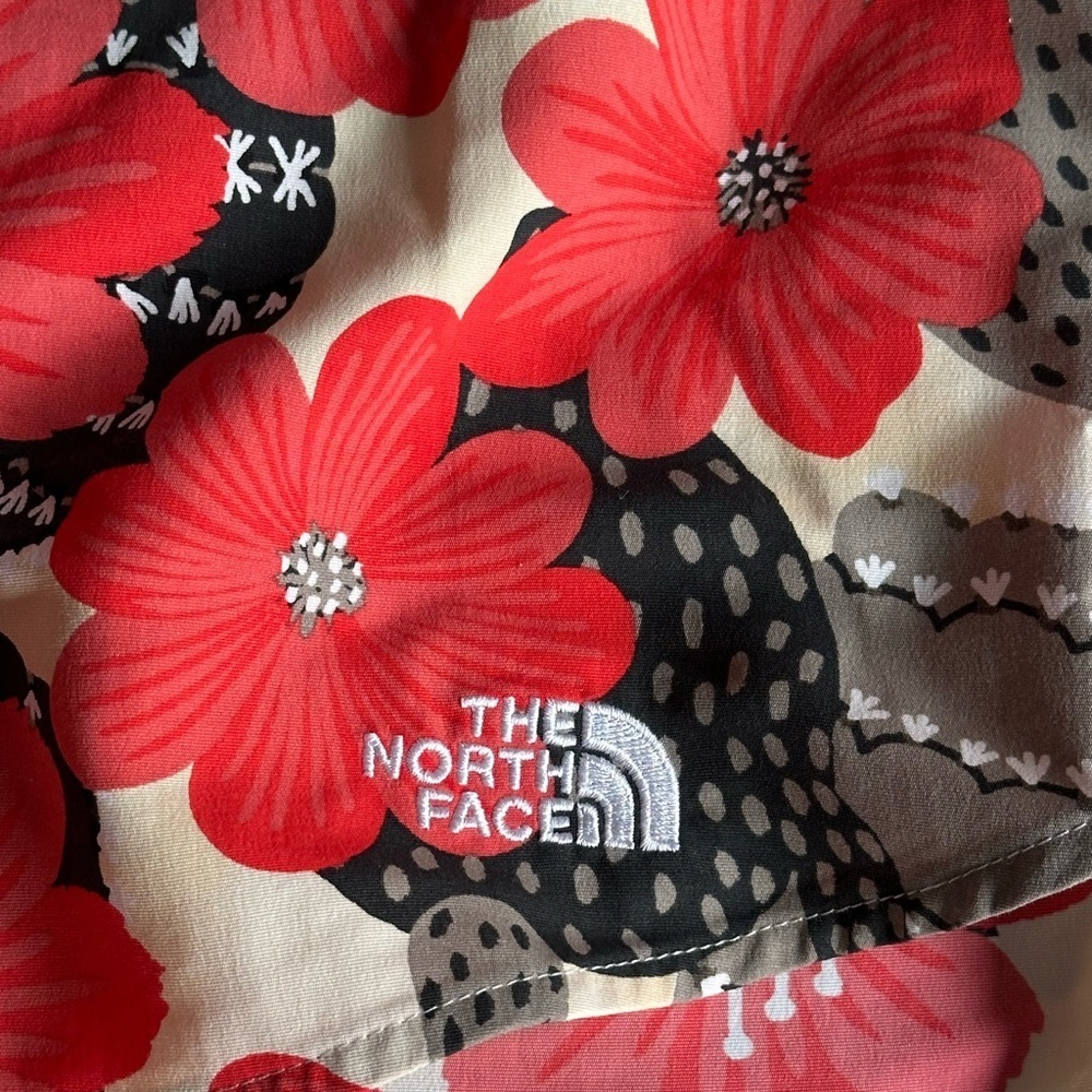 The North Face Red and Black Athletic Shorts - Picture 5 of 6
